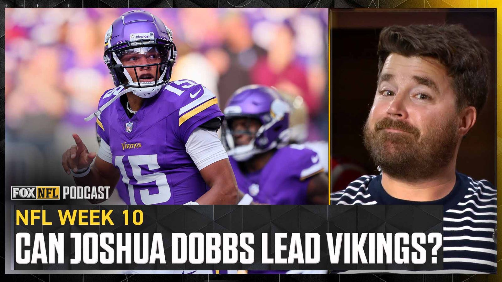 Can Joshua Dobbs lead the Vikings to the playoffs?