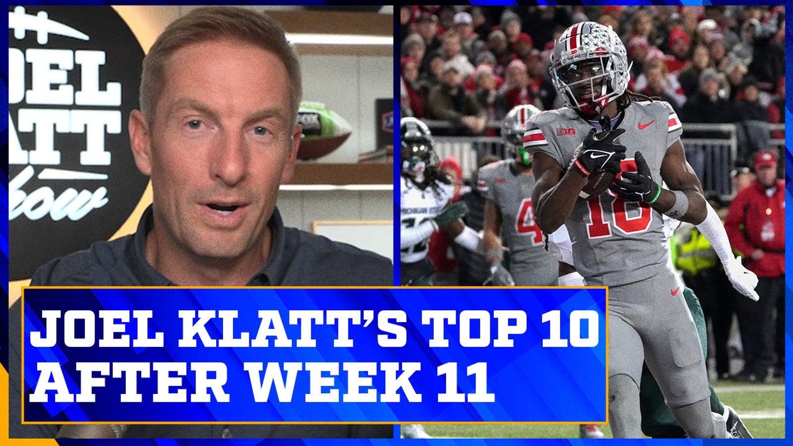 Florida State ranked behind Texas and Alabama in Joel Klatt's top 10