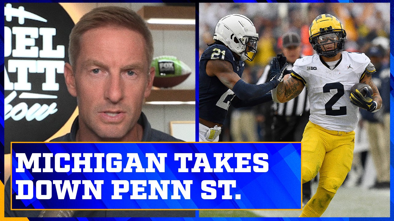 Michigan beats Penn State 24-15 without head coach Jim Harbaugh | Joel Klatt Show