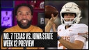 No. 7 Texas at Iowa State Preview: Big 12 Championship Implications | No. 1 CFB Show