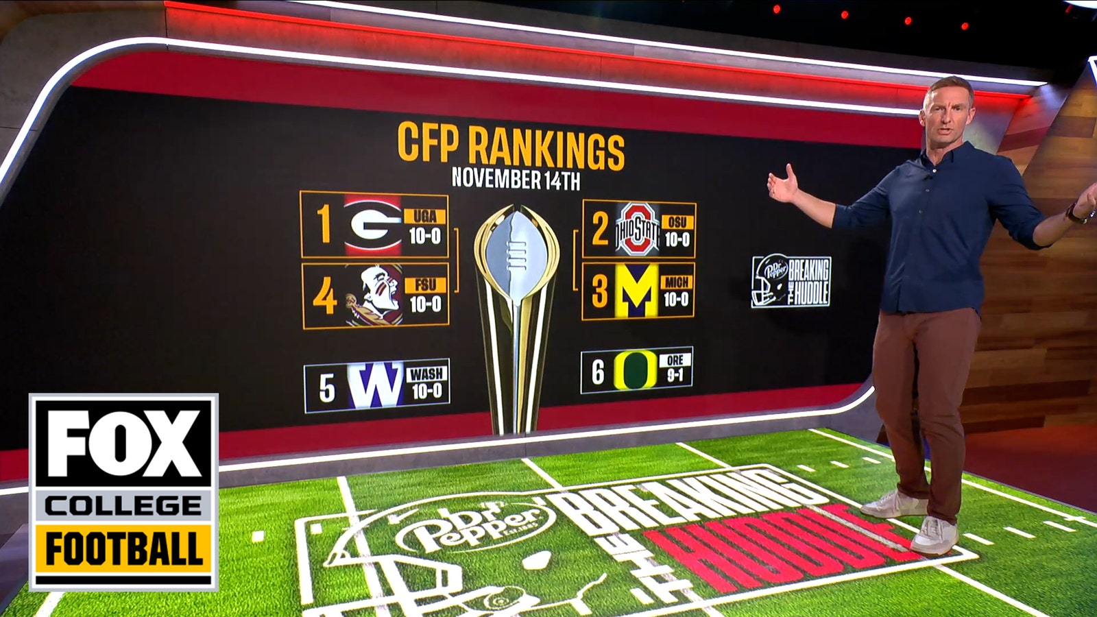 Joel Klatt reacts to the Week 12 CFP rankings