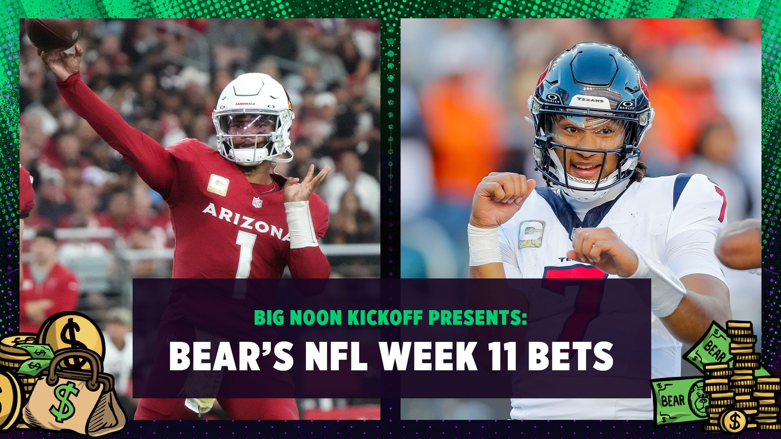 Cardinals at Texans, Chargers at Packers, Titans at Jaguars best bets, odds 