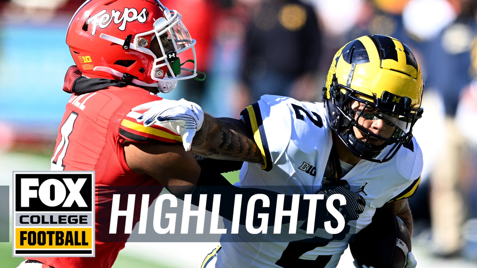 Highlights: No. 3 Michigan holds off Maryland