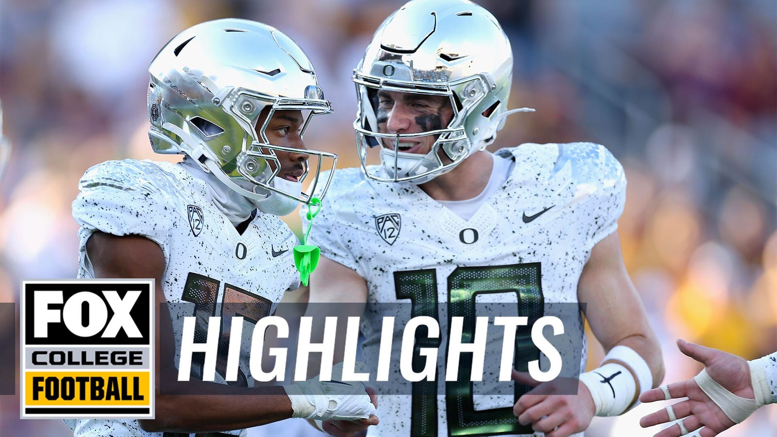 Bo Nix throws for a career-high SIX TDs in Oregon's 49-13 victory over Arizona State