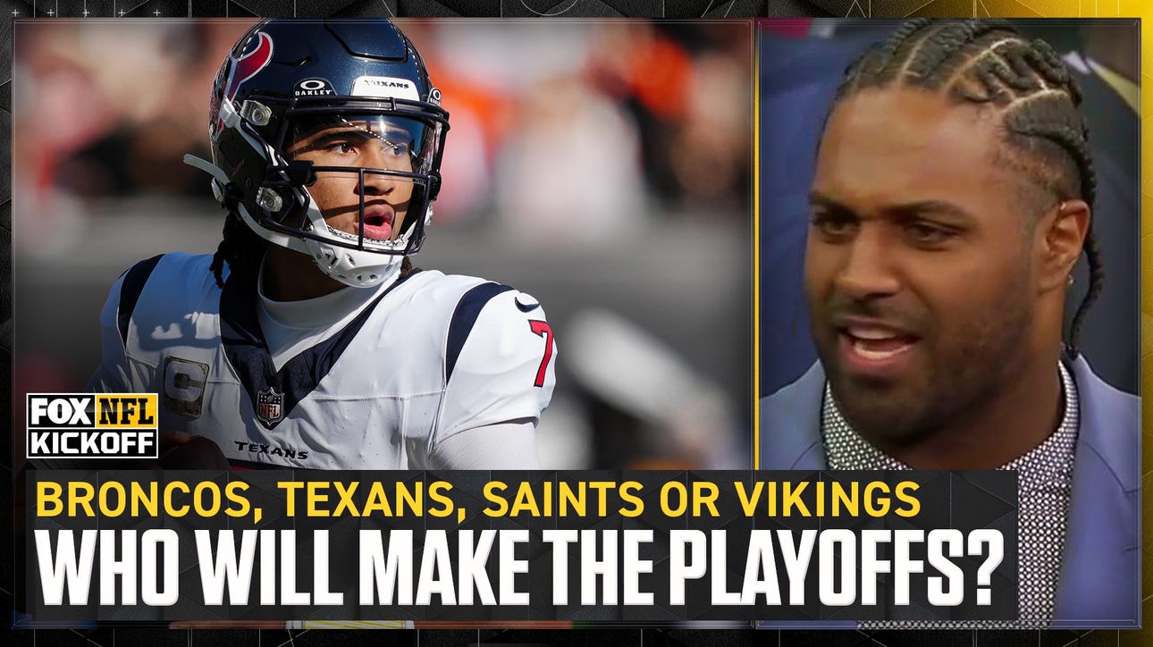 Who will make the playoffs: Vikings, Broncos, Texans or Saints? | FOX NFL Pregame