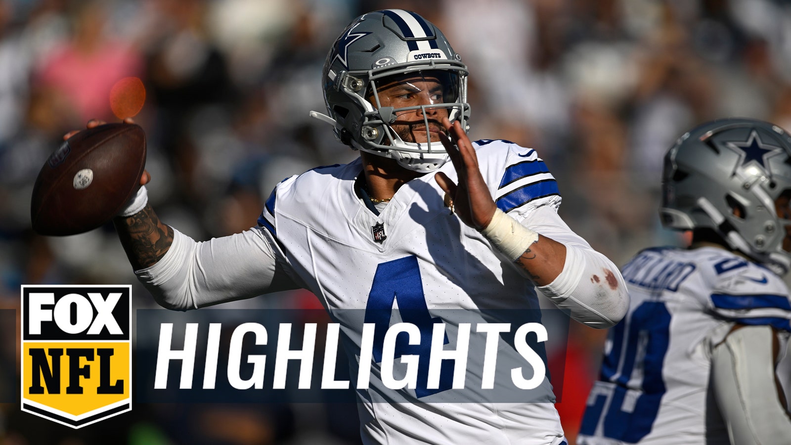 Dak Prescott throws for 189 yards and two TDs in win over Panthers