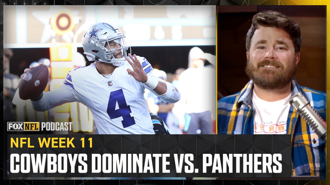 Dak Prescott Cowboys DOMINATE vs Bryce Young Panthers  Dave Helmans analysis  NFL on FOX Pod  FOX Sports