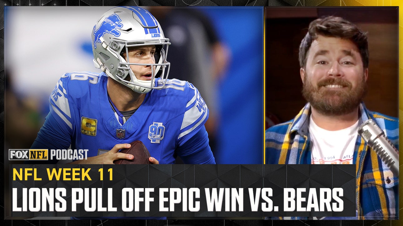 Jared Goff, Lions pull off EPIC comeback vs. Justin Fields, Bears - Dave Helman | NFL on FOX Pod