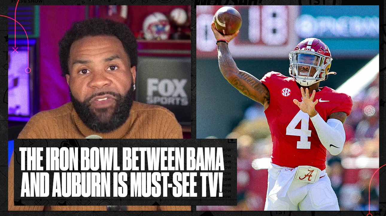 No. 8 Alabama takes on Auburn in the Iron Bowl | No. 1 CFB Show