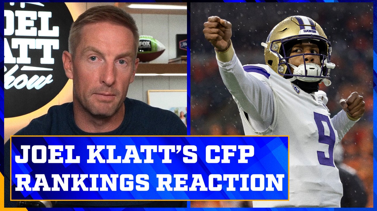 Washington jumps Florida State in the Week 13 CFP rankings – Joel Klatt reacts | Joel Klatt Show