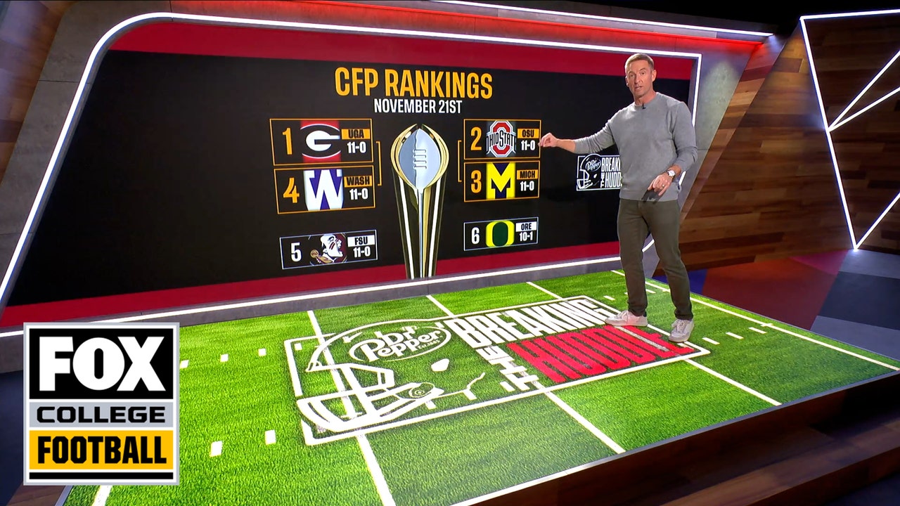 Joel Klatt reacts to Week 13 CFP rankings | Breaking the Huddle