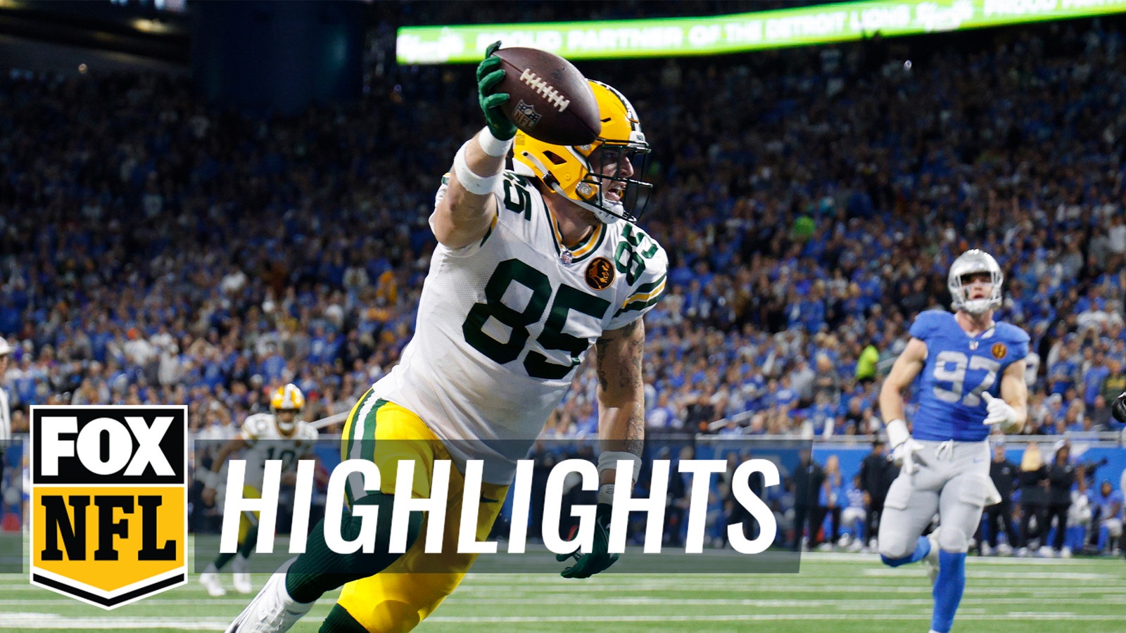 Packers' Jonathan Owens recovers fumble and returns it for TD vs. Lions 