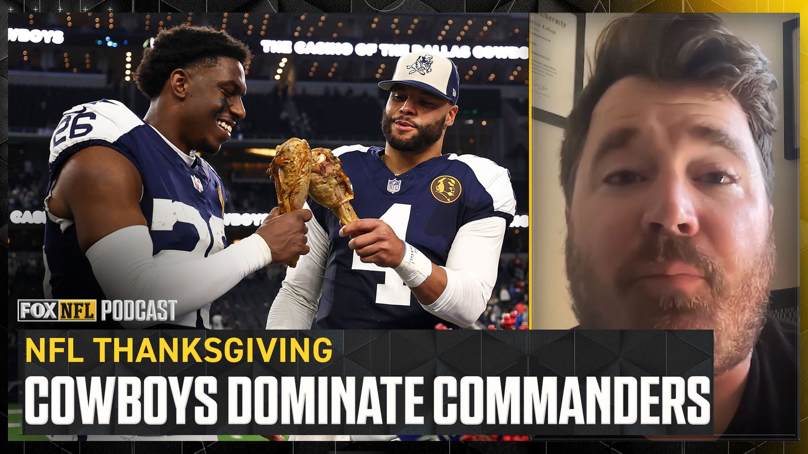 Dave Helman reacts to Cowboys' win on Thanksgiving 