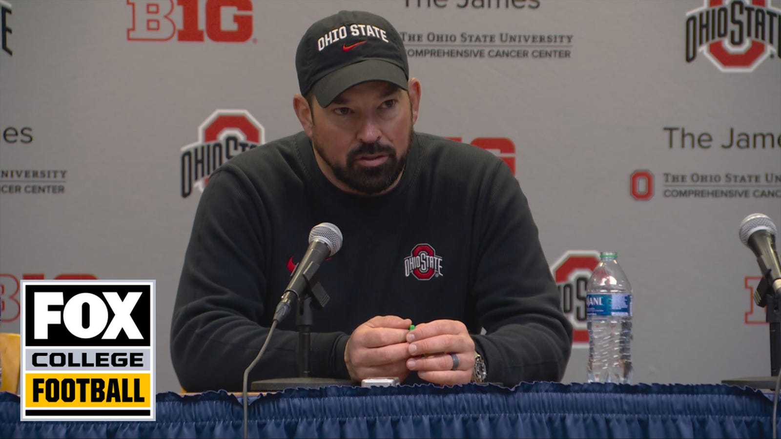 Ryan Day talks about Ohio State's loss to Michigan