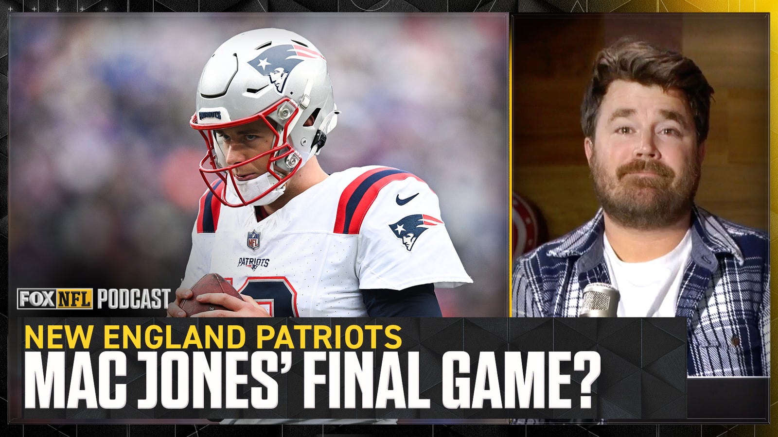 Did Mac Jones play his final game for the New England Patriots? 