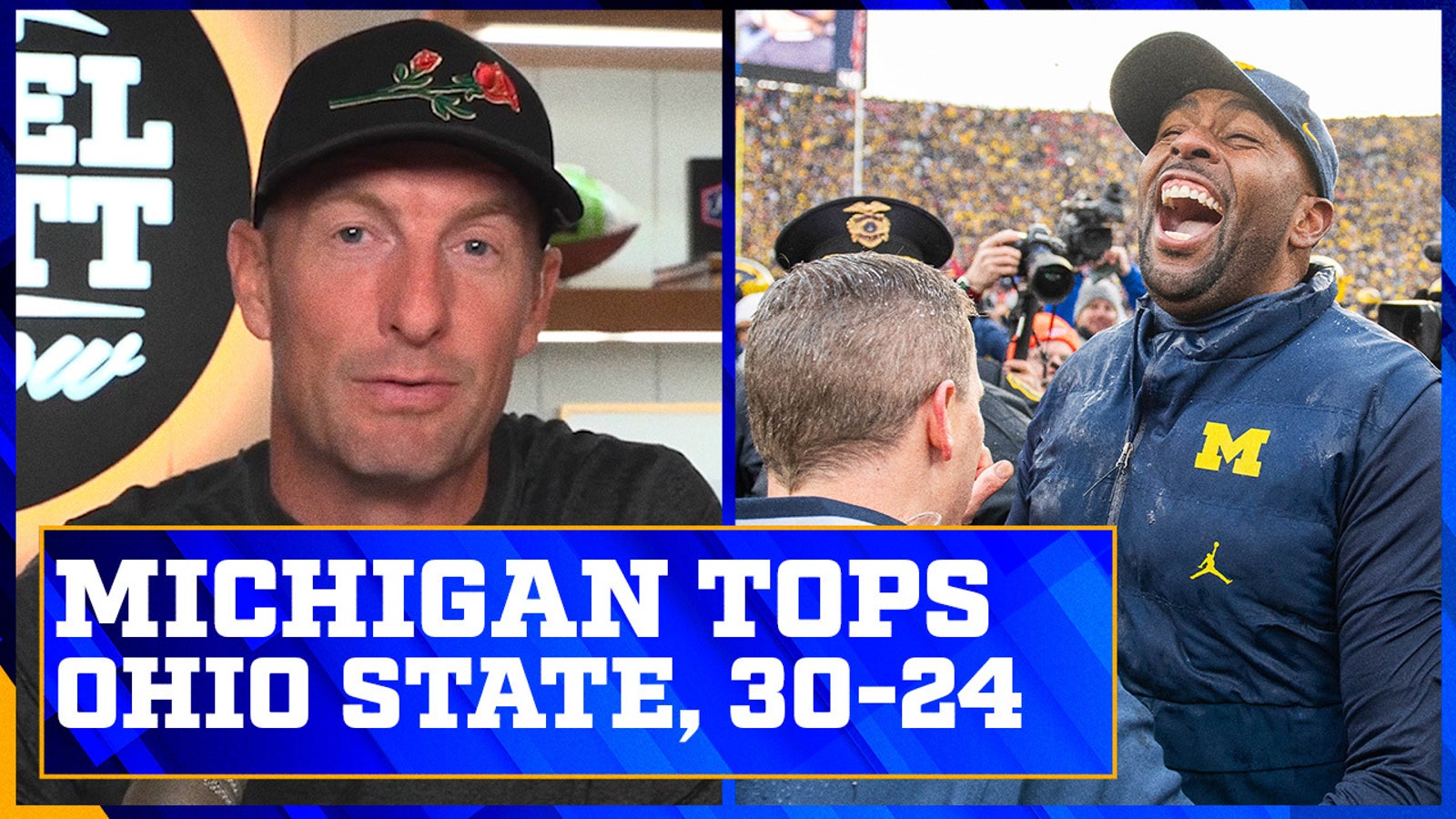 Michigan beats Ohio State, earning their third straight win in the rivalry