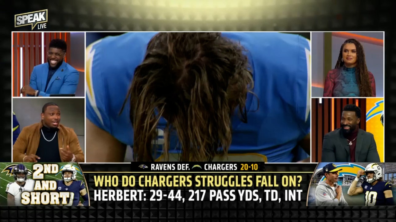 Chargers lose 20-10 to Ravens, Who do their struggles fall on? | NFL | Speak