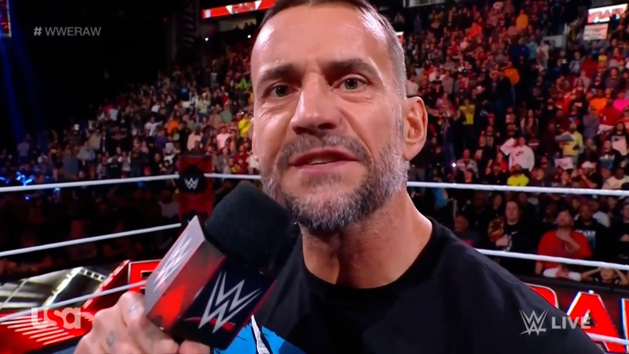 CM Punk says he’s changed during epic return to Monday Night Raw | WWE on FOX