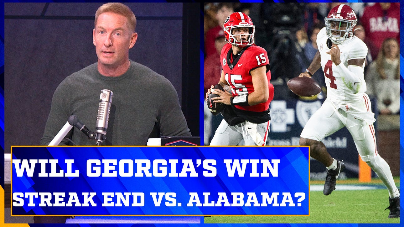Georgia vs. Alabama: Will Alabama hand Georgia their first loss since 2021? | Joel Klatt Show