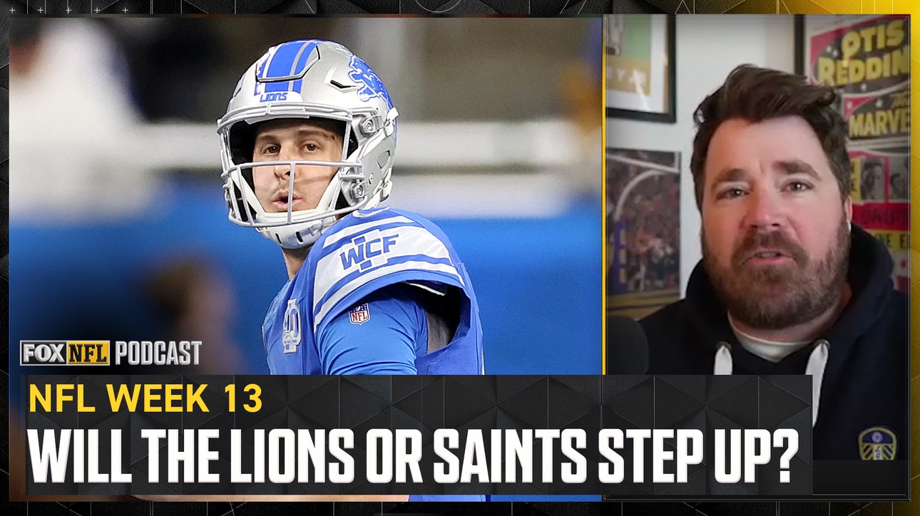 Can Jared Goff, Lions SOLVE their issues against Derek Carr, Saints? | NFL on FOX Pod