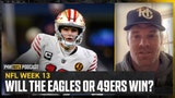 Will Brock Purdy, 49ers overwhelm Jalen Hurts, Eagles? | NFL on FOX Pod