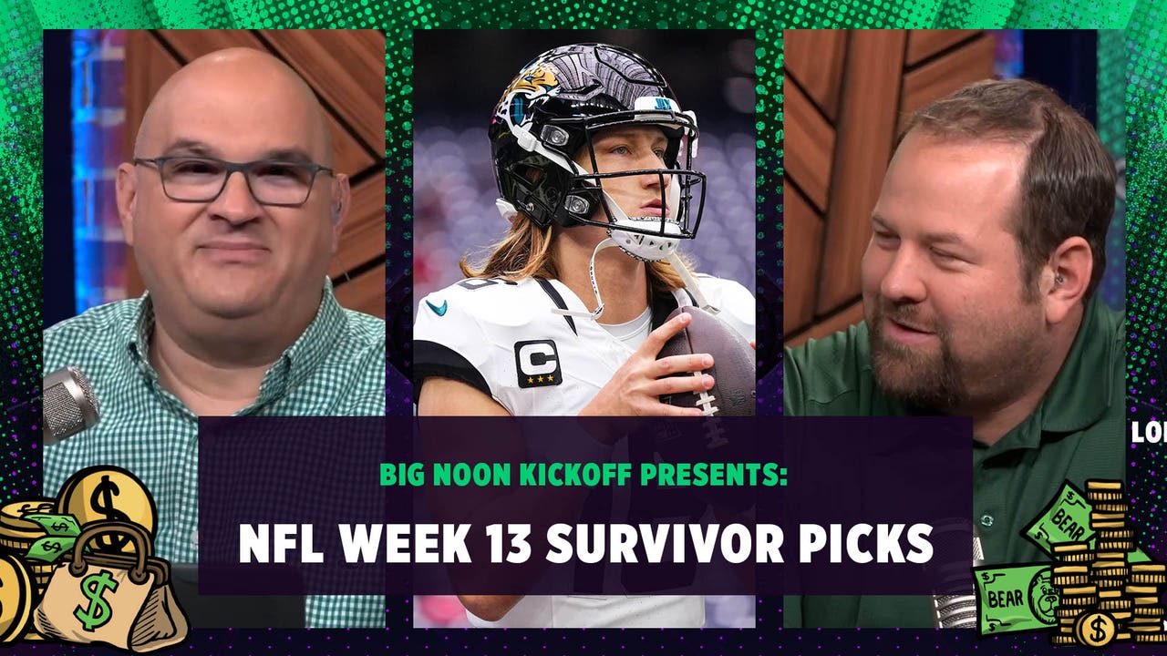 NFL Week 13 Survivor Picks: Jacksonville Jaguars save or play? | Bear Bets