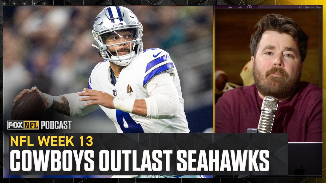 Dak Prescott, Cowboys OUTLAST Geno Smith, Seahawks - Dave Helman reacts | NFL on FOX Pod