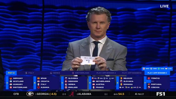 Switzerland, Italy and Slovenia selected from Pot 4 | 2024 Euro Cup Draw