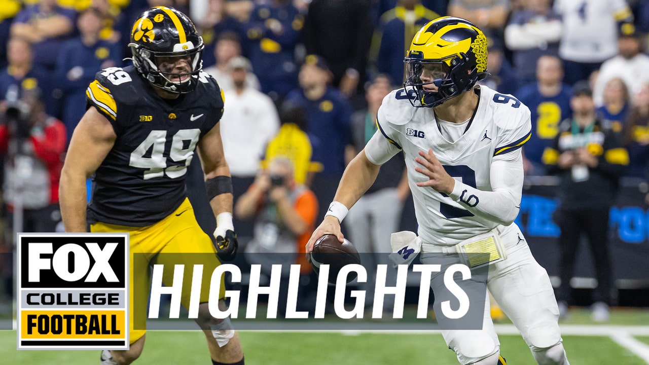 No. 2 Michigan Wolverines Vs. No. 16 Iowa Hawkeyes Highlights | CFB On ...