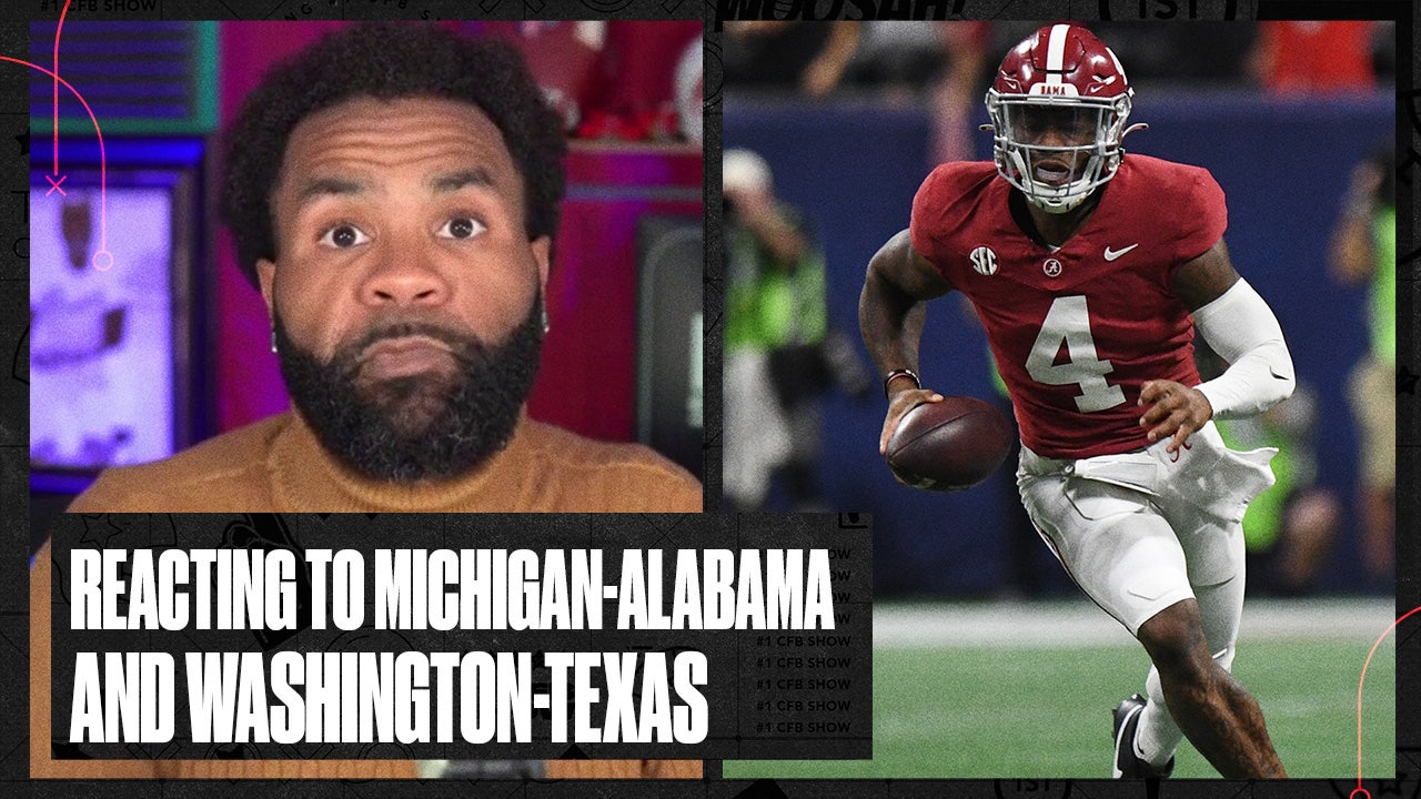 Breaking down CFP matchups between Michigan-Alabama and Washington-Texas | No. 1 CFB Show