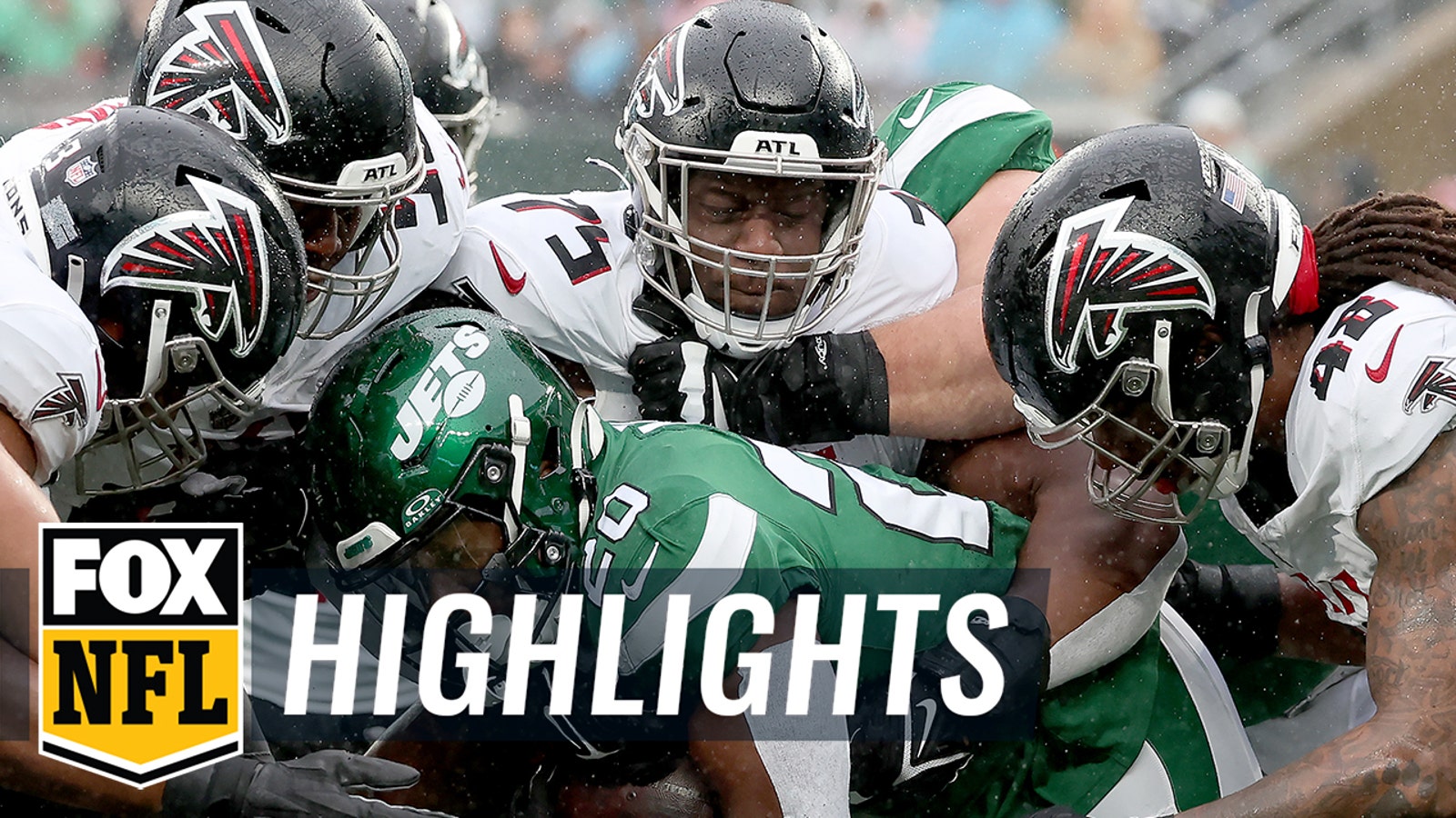 Falcons defense comes up with four forced fumbles and a pick in narrow win