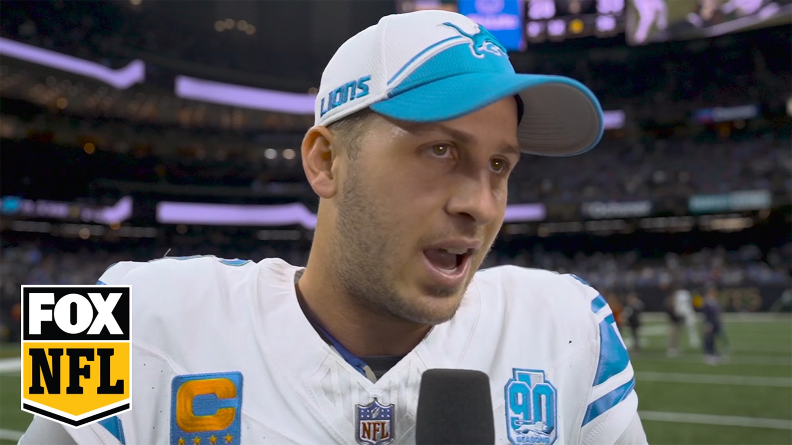 'We went back to work' — Lions' Jared Goff on bouncing back and defeating Saints, 33-28