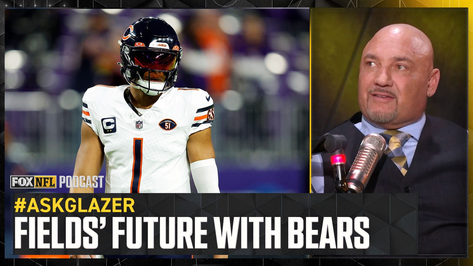 Jay Glazer on Justin Fields' future, Aaron Rodgers & Giants moving off of Daniel Jones? 