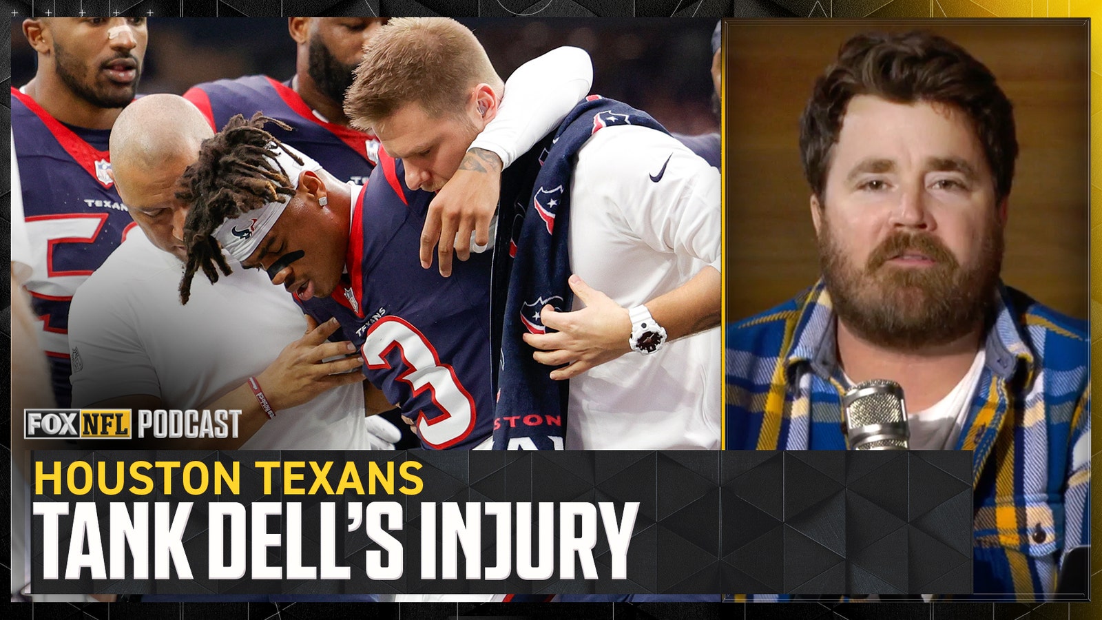 How much does Tank Dell's injury hurt the Texans?