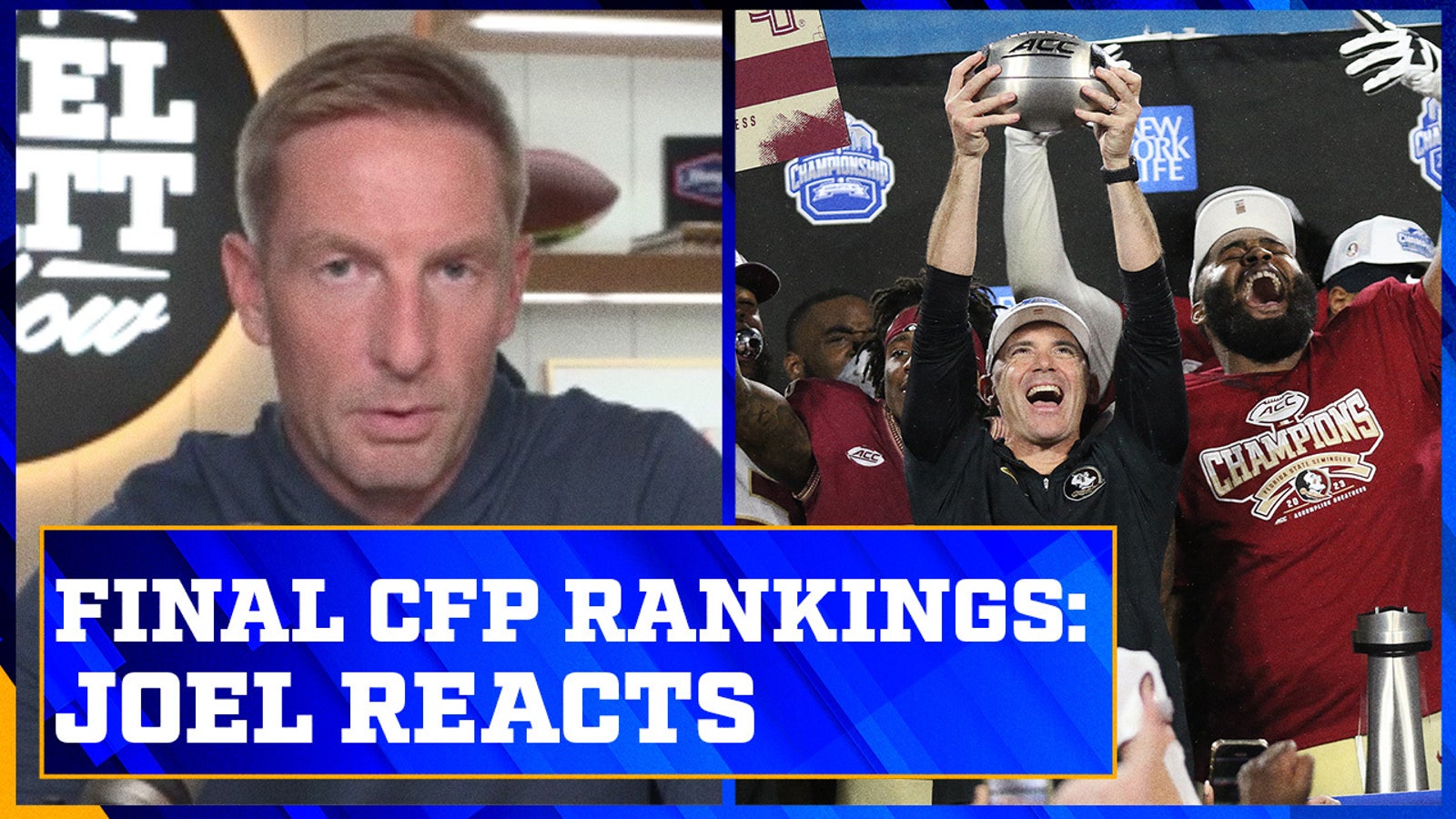 Joel Klatt reacts to Florida State being left out of the CFP 
