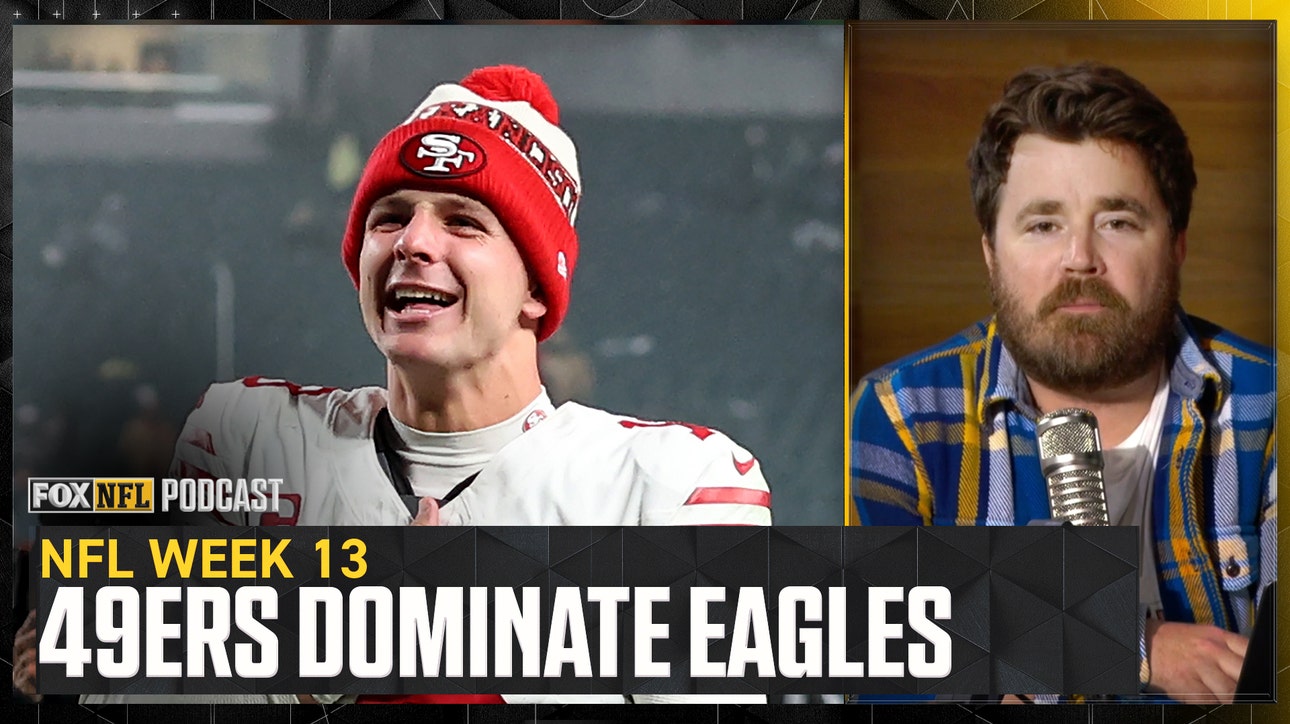 Brock Purdy, 49ers shut down Jalen Hurts, Eagles - Dave Helman reacts | NFL on FOX Pod