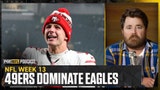 Brock Purdy, 49ers shut down Jalen Hurts, Eagles - Dave Helman reacts | NFL on FOX Pod
