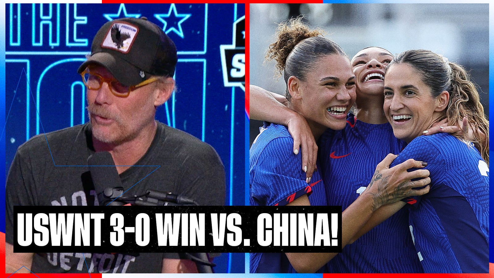 USWNT beat China 3-0, as the Emma Hayes era begins!