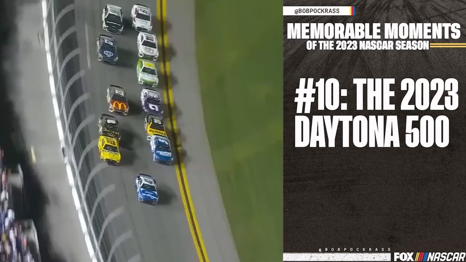 The 2023 Daytona 500: No. 10 | Most Memorable Moments of the 2023 NASCAR Season