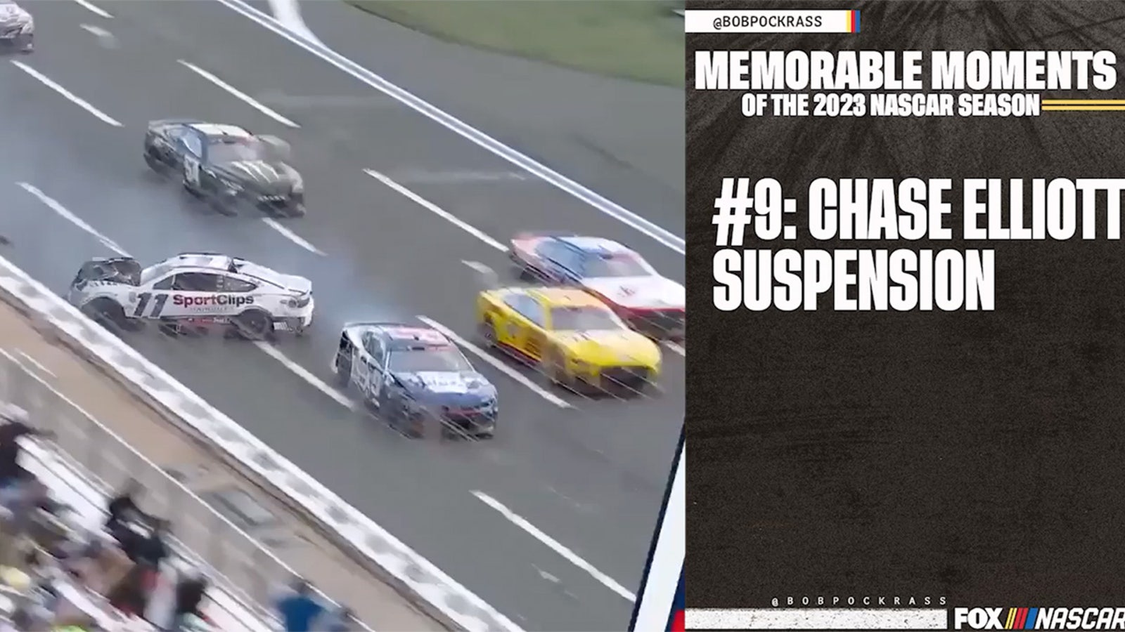 Chase Elliott's Suspension | Most memorable moments of 2023 NASCAR season