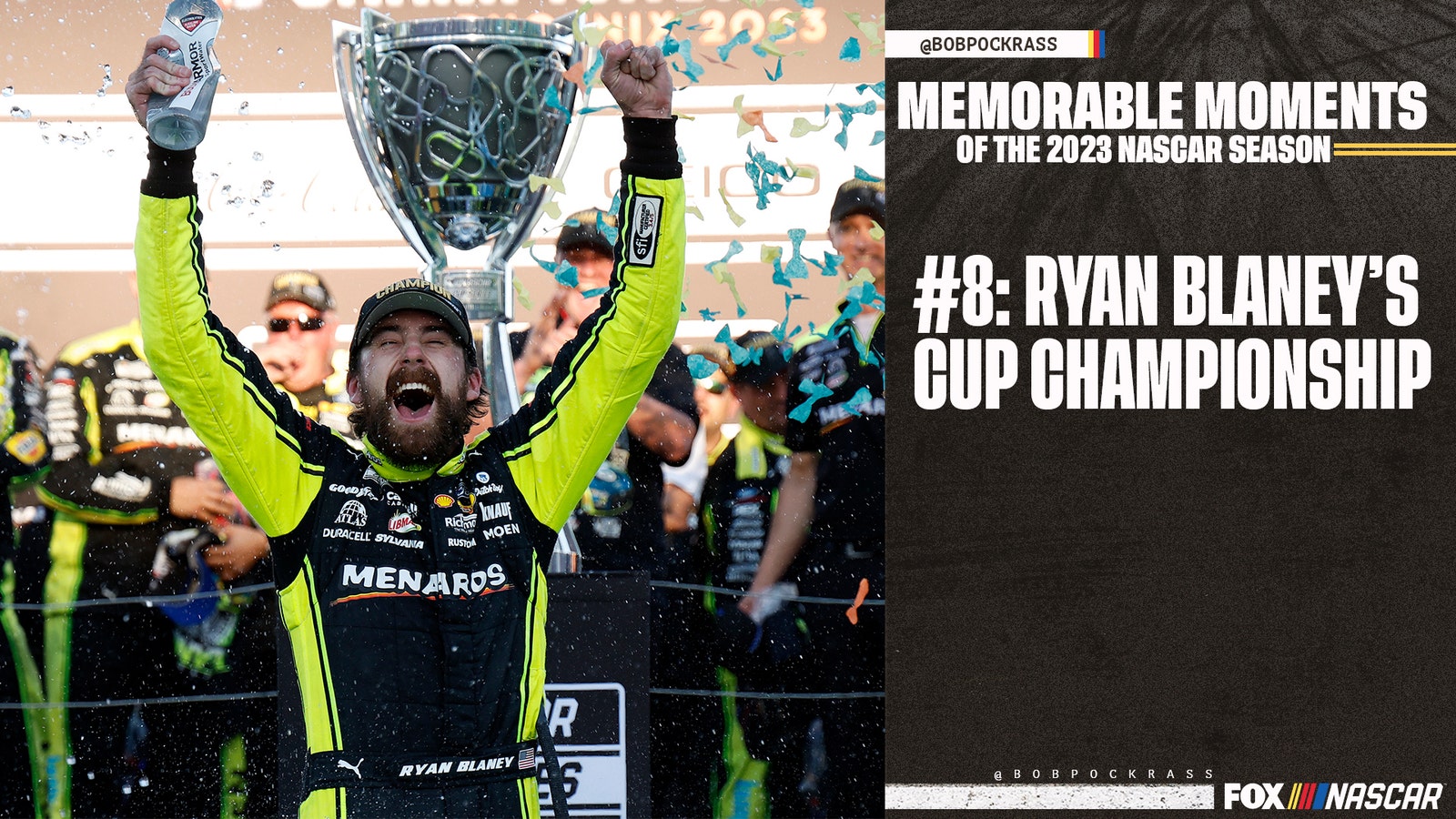Ryan Blaney's Cup Championship | Most Memorable Moments of 2023 NASCAR Season