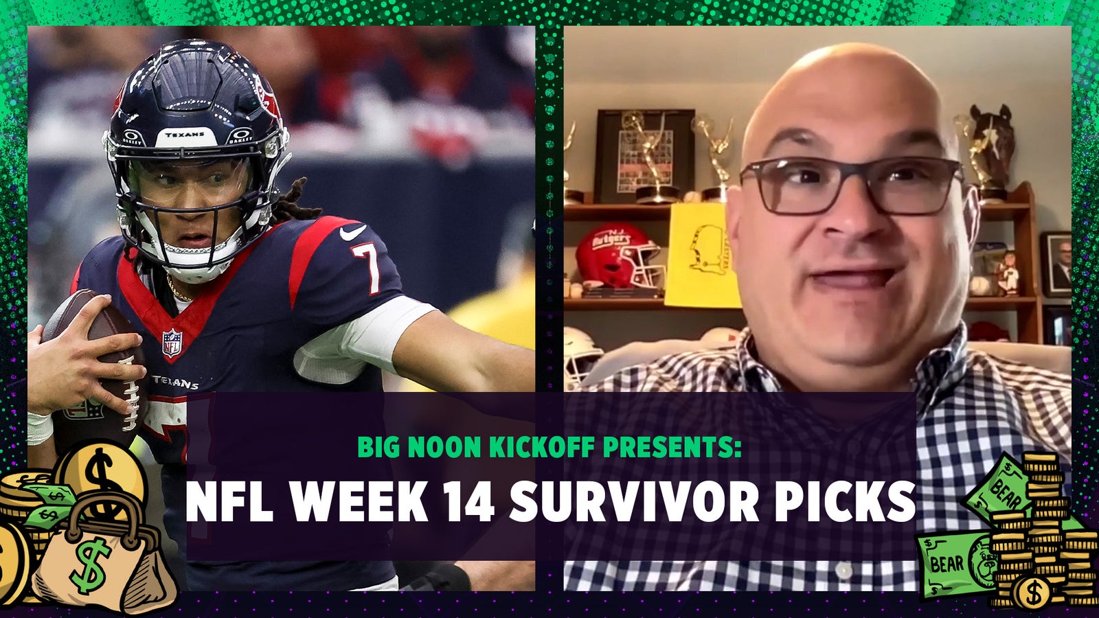 NFL Week 14 Survivor Picks: Steelers, Saints, Texans or Packers? | Bear Bets