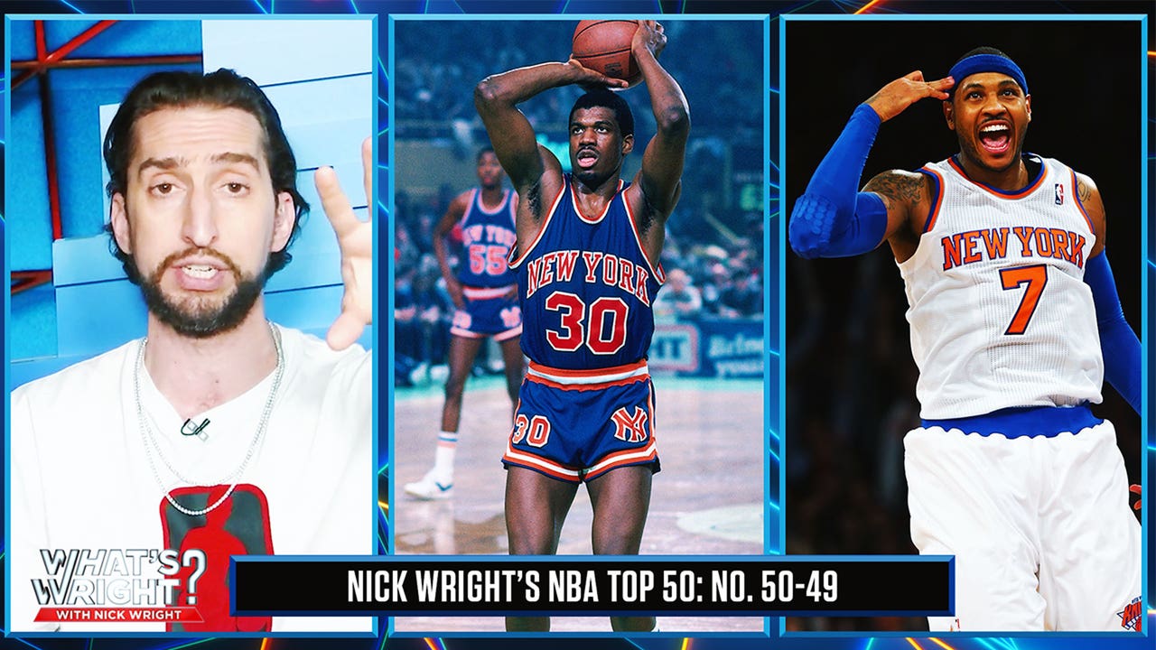 Top 50 NBA Players of the Last 50 Years | Nick Wright's List | No. 50-49