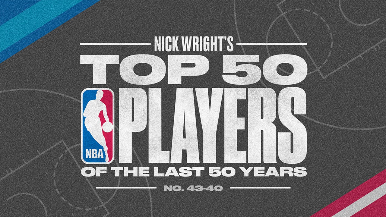 Anthony Davis, Steve Nash & More | Nick Wright's Top 50 NBA Players of the Last