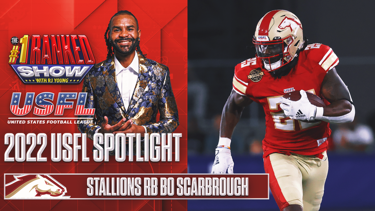 Stallions RB Bo Scarbrough & USFL Power Rankings