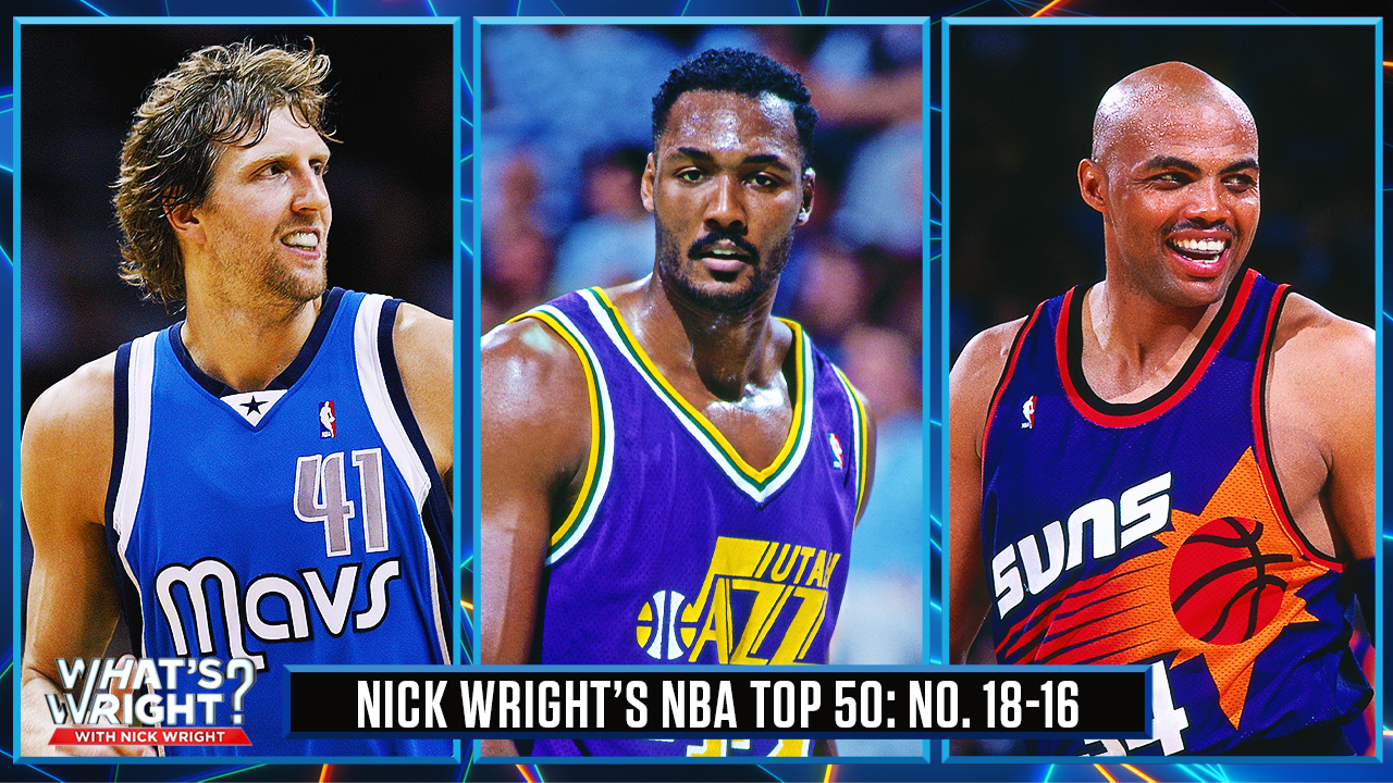 Barkley, Malone, Dirk | Nick Wright's Top 50 NBA Players of the Last 50 Years |