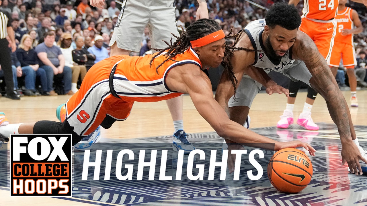 Syracuse Orange vs. Georgetown Hoyas Highlights | CBB on FOX