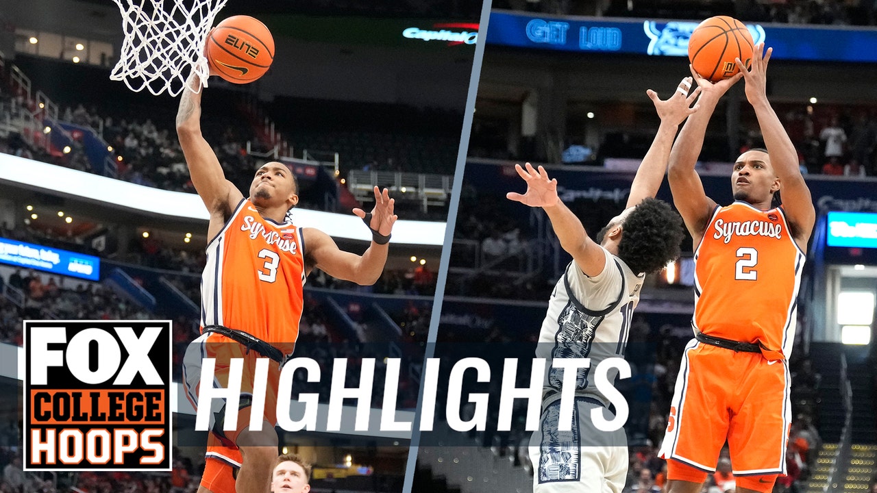 Syracuse's Judah Mintz and JJ Starling combine for 46 points in win over Georgetown | CBB on FOX