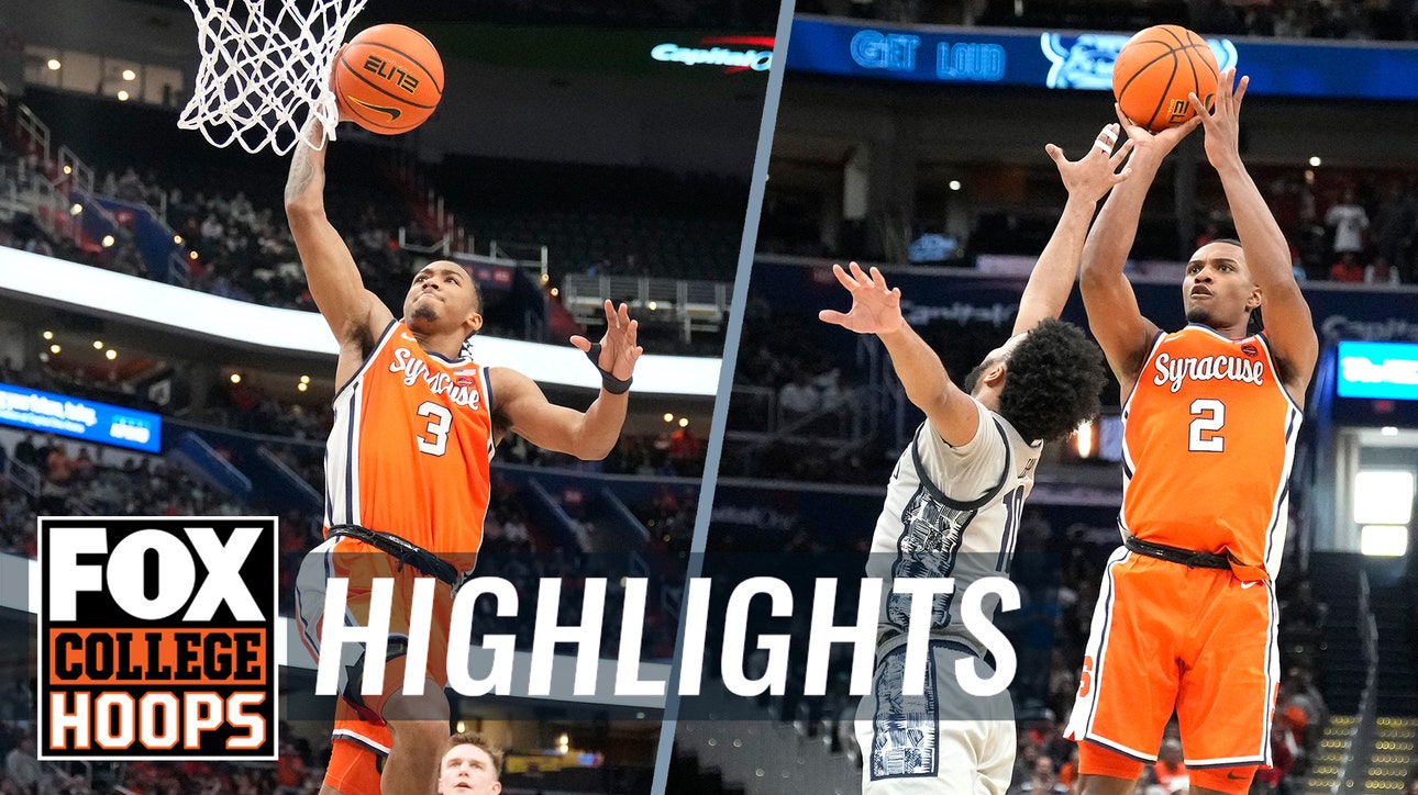 Syracuse's Judah Mintz and JJ Starling combine for 46 points in win over Georgetown | CBB on FOX