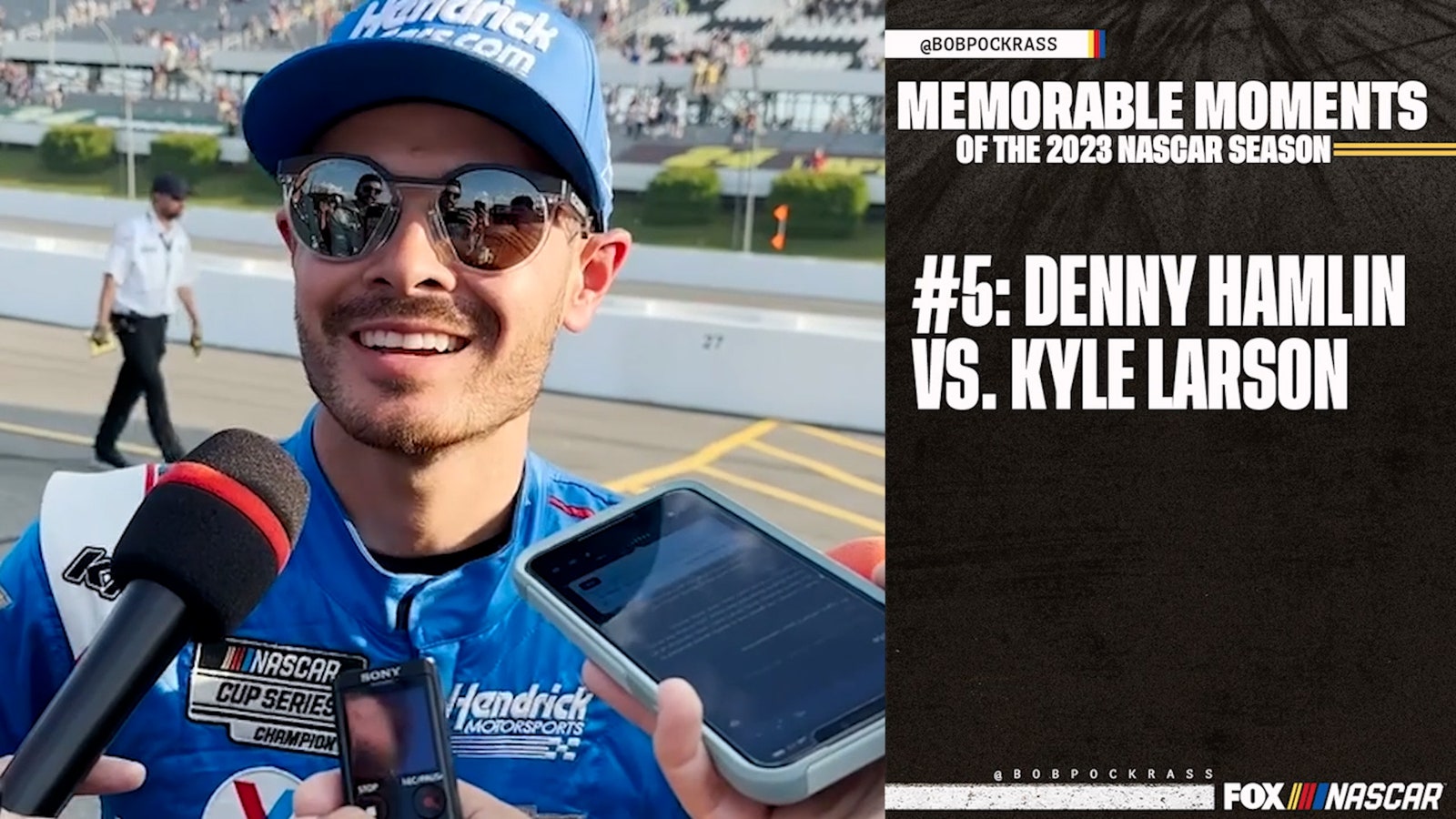 Denny Hamlin vs. Kyle Larson: Most Memorable Moments of the 2023 NASCAR season